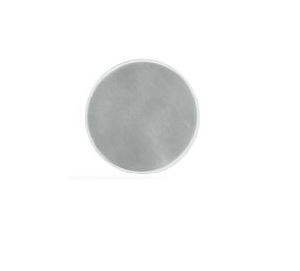 Sleutelplaatje Blind rond inox plus basic model